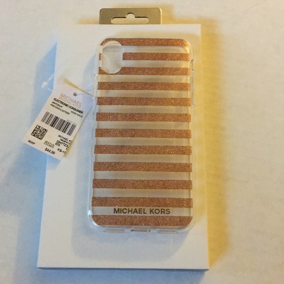 Michael Kors Rose Gold iPhone X Case - Picture 5 of 6